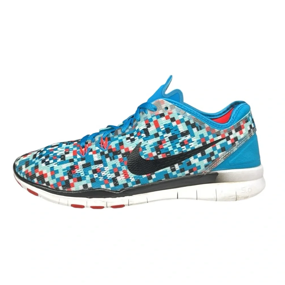 Nike Free 5.0 Tr Fit Flywire Flex 704695-404 Women's Training Running Shoes 8